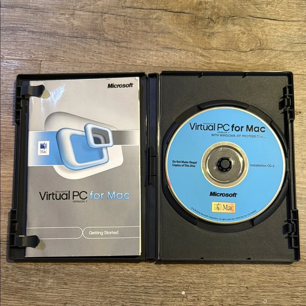 Microsoft Virtual PC for Mac with Windows XP